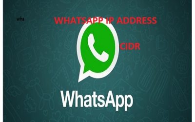 Block Whatsapp IP Address atau CIDR