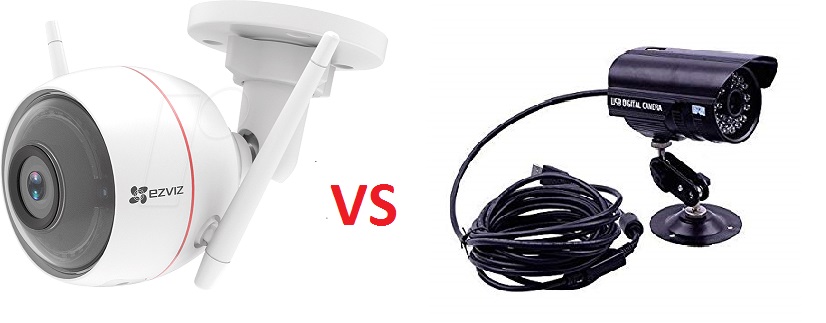 CCTV Kabel VS CCTV Wireless